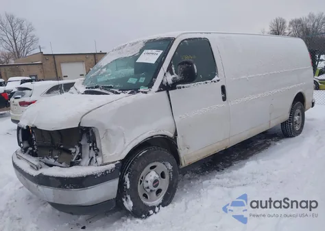 2017 GMC Savana 3500 Work Van from USA, damaged, VIN 1GTZ7HFG0H1332984